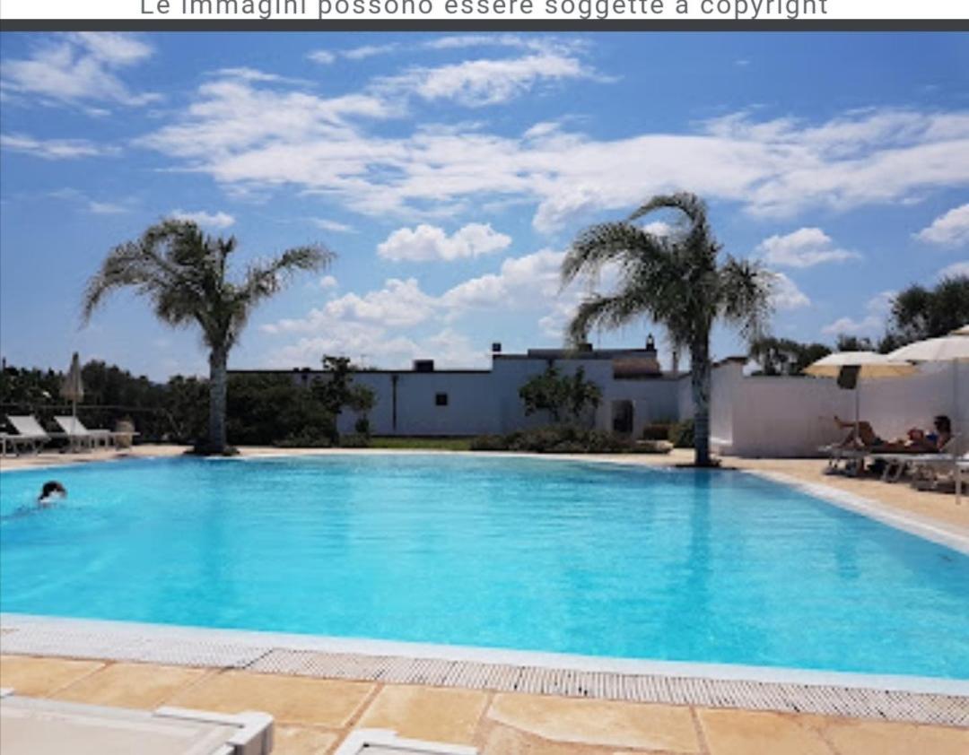 Room In Bb - Stunning Quadruple Room In Ancient Masseria Near The Sea In A Quiet Olive Trees 오스투니 외부 사진