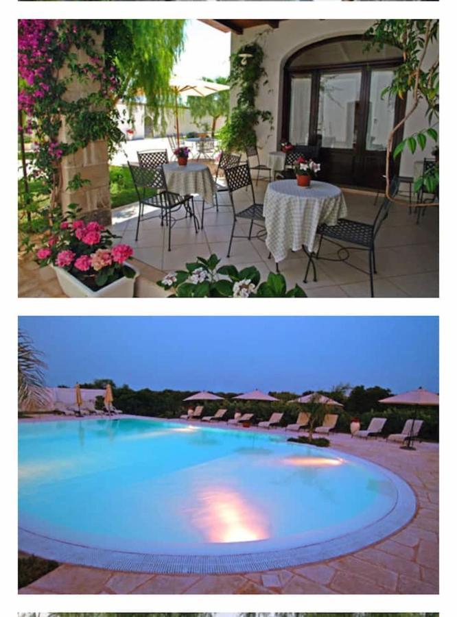 Room In Bb - Stunning Quadruple Room In Ancient Masseria Near The Sea In A Quiet Olive Trees 오스투니 외부 사진